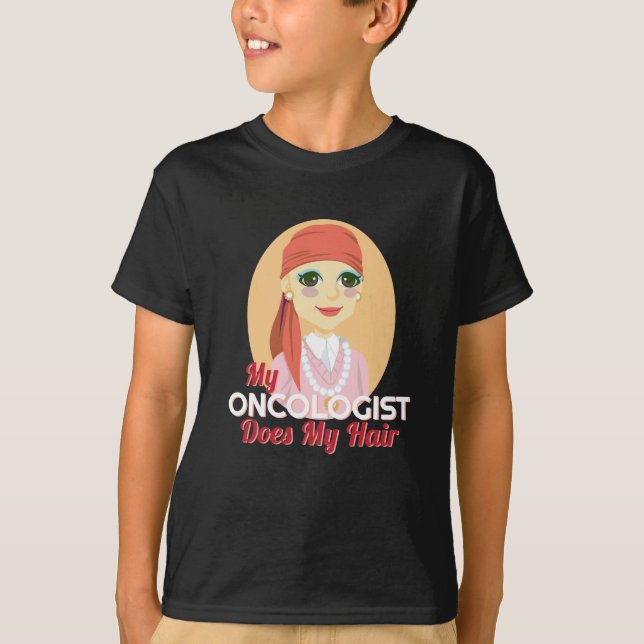 T-shirt Mon Oncologue Favorise Ma Maladie Du Chemin Des Ch (Devant)
