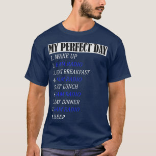 T-shirt Mon Opérateur De Dons Radio De Jambon De Jour Par