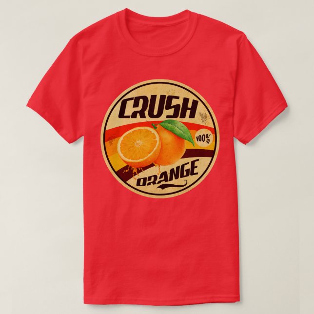 T-shirt Mon orangé (Design devant)