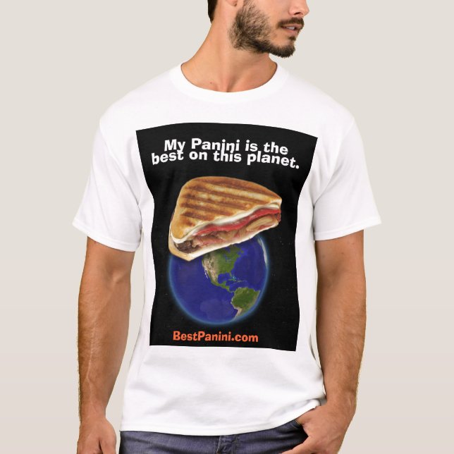 T-shirt Mon Panini est le meilleur sur cette planète (Devant)