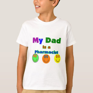 T-shirt "Mon papa est des cadeaux/chemises d'enfants d'un