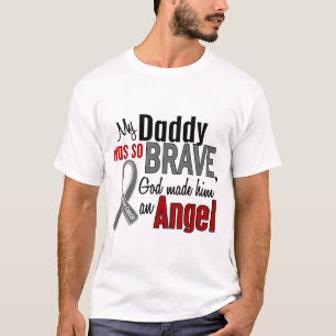 T-shirt Mon papa est un cancer du cerveau de l'ange 1