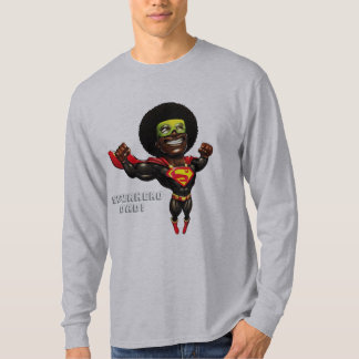 T-shirt Mon papa, mon super-héros