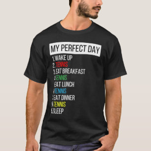 T-shirt Mon Parfait Jour de Tennis
