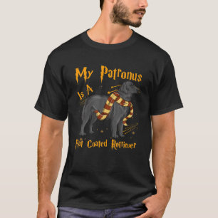 T-shirt Mon Patronus Est Un Amoureux des chiens Retriever 