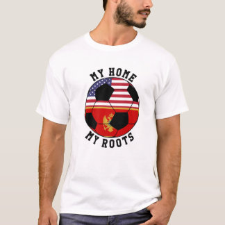 T-shirt Mon Pays Mes Racines Monténégro Football