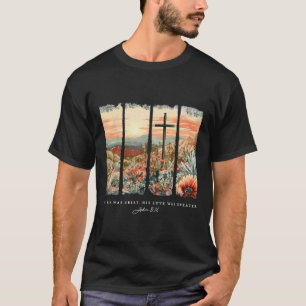 T-shirt Mon Péché Était Grand Son Amour Était Grand Jean 3