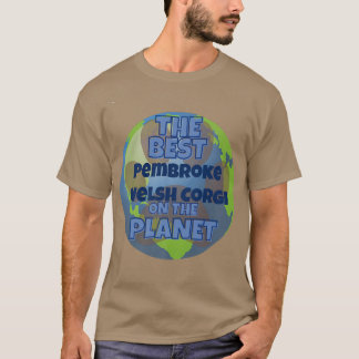 T-shirt Mon Pembroke Welsh Corgi Est Le Meilleur Chien Du 
