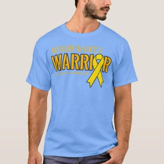 T-shirt Mon Père en droit est une vinta Sarcoma de Ribbon 