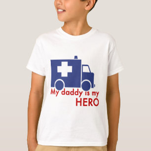 T-shirt Mon Père Est Mon Héros