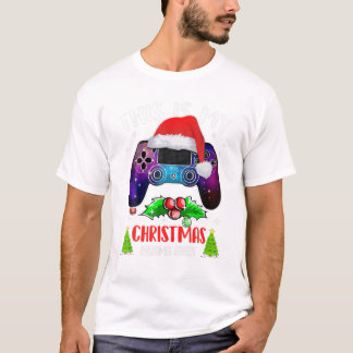 T-shirt Mon Père Noël en pyjama de Noël