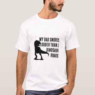 T-shirt Mon père ronfle - Mens Basic Tee