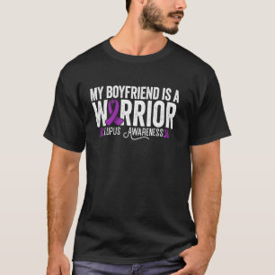 T-shirt Mon petit ami est un guerrier Lupus Petit ami Lupu