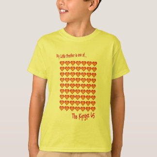 T-shirt Mon petit frère est l'un des 65 kirghiz