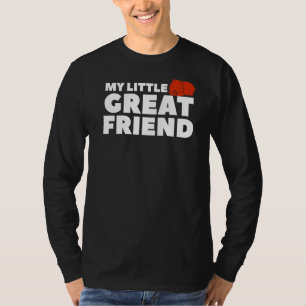 T-shirt Mon Petit Grand Ami Cute Hamsters Pour Hamster