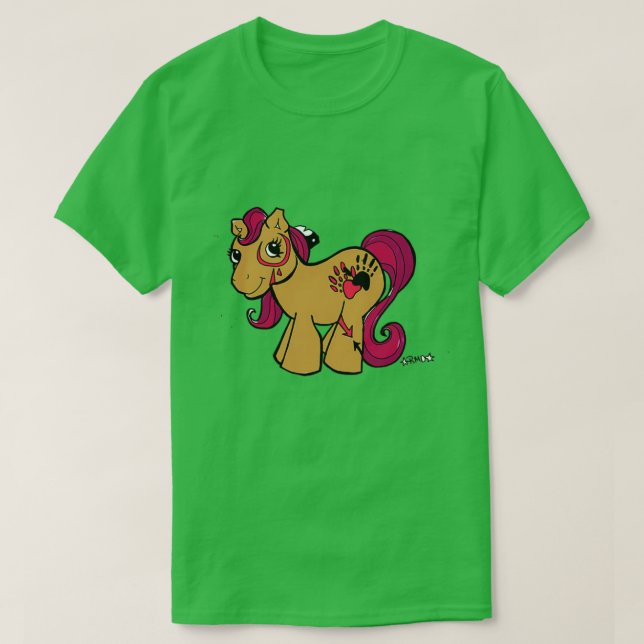 T-shirt mon petit poney de guerre (Design devant)
