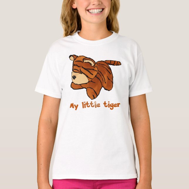 T-shirt Mon petit tigre (Devant)