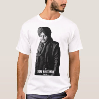 T-shirt Mon peuple favori Punjabi Sidhu Musique Moose Wala