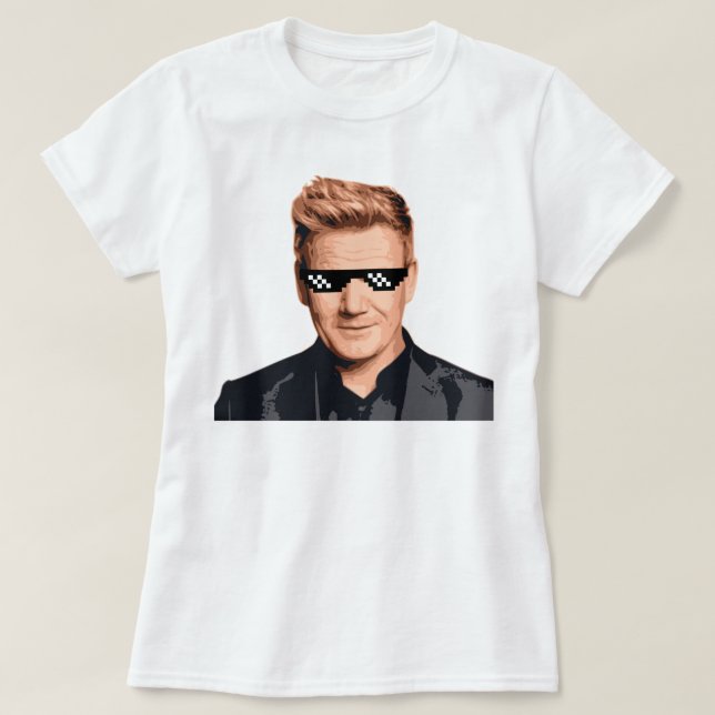T-shirt Mon Peuple Favori Tv Star Famous Chef Beautiful M (Design devant)
