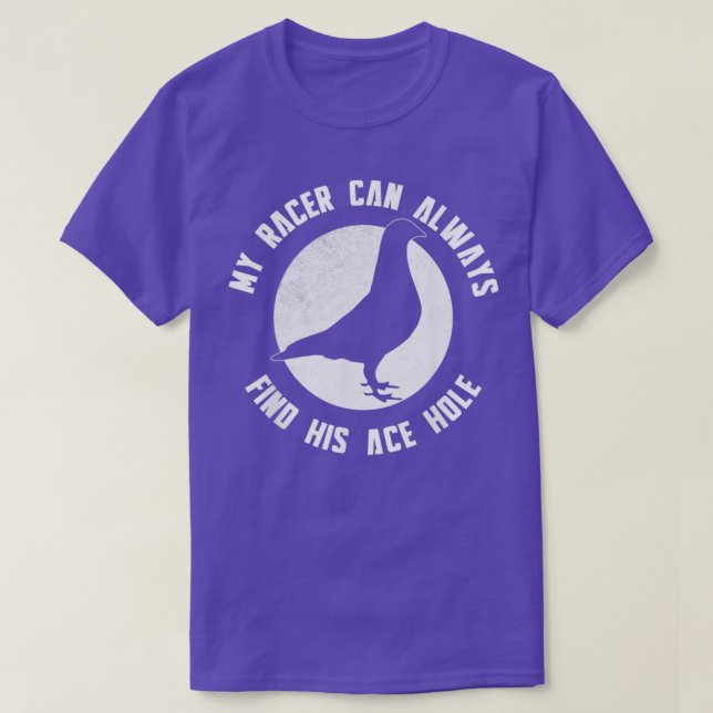 T-shirt Mon Pigeon De Course Peut Toujours Trouver Son Ace (Design devant)