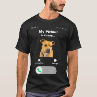T-shirt Mon Pitbull appelle 2
