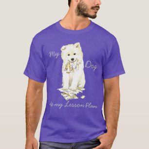 T-shirt Mon plan de leçon Samoyed Ate