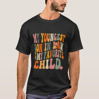 T-shirt Mon Plus Jeune Fils En Droit Est Mon Enfant Parent