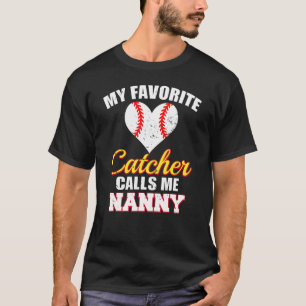 T-shirt Mon Préféré Receveur M'appelle Nounou Receveur Bas