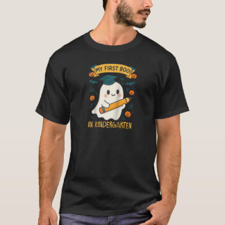 T-shirt Mon premier garçon à la maternelle mignonne petit 
