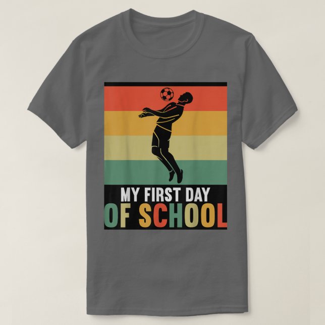 T-shirt Mon premier jour d'école 2022 1ère année retour à  (Design devant)
