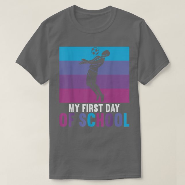 T-shirt Mon premier jour d'école 2022 1ère année retour à  (Design devant)