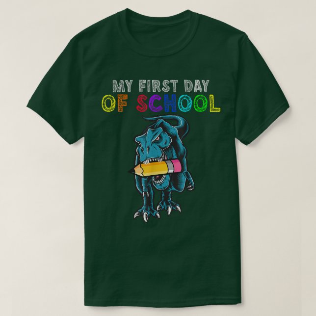 T-shirt Mon premier jour d'école 2022 1ère année retour à  (Design devant)
