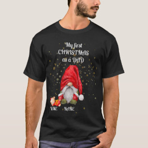 T-shirt "Mon premier Noël en tant que DAD/Grand" t-shirt.
