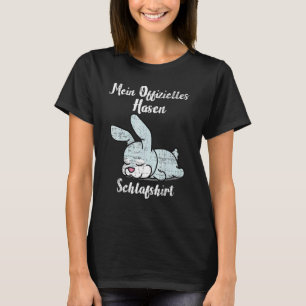 T-shirt Mon pyjama de nuit officiel de sommeil du lapin