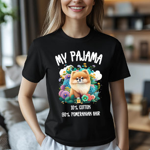 T-shirt Mon Pyjama Poméranien