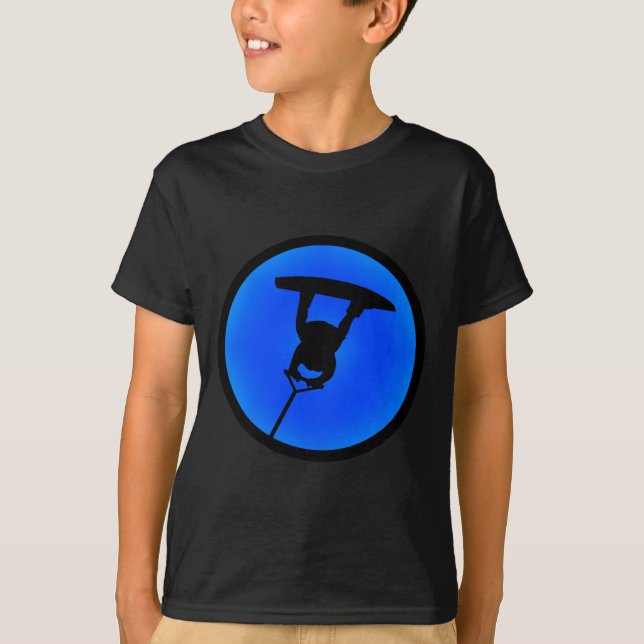 T-shirt Mon Raley bleu (Devant)