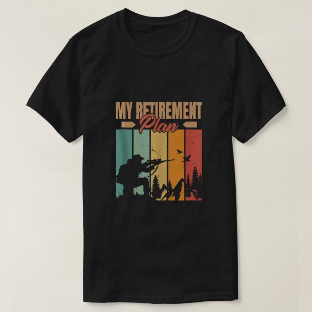 T-shirt Mon régime de retraite (Design devant)