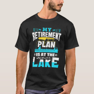 T-shirt Mon Régime De Retraite Se Trouve Au Casquette Du B