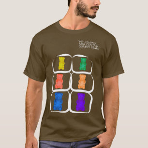 T-shirt Mon Sac Peut Contenir De L'Ours Gummy Drôle Bonbon