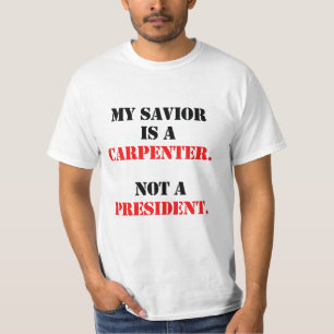 T-shirt Mon sauveur est un charpentier