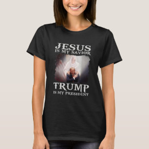T-shirt Mon Sauveur Trump Est-Il Mon Président 1
