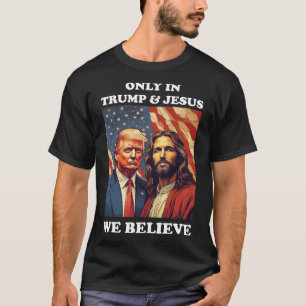 T-shirt Mon Sauveur Trump Est Mon Président Pro Républicai