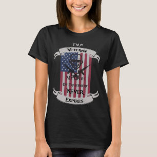T-shirt Mon serment d'enrôlement n'expire jamais