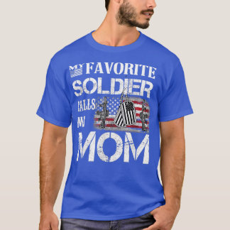 T-shirt mon soldat préféré m'appelle maman 2