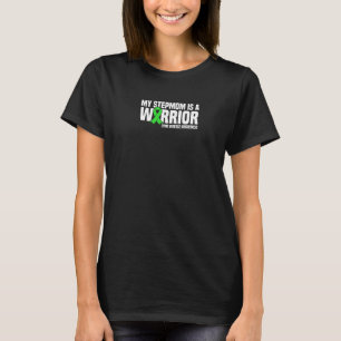 T-shirt Mon StepMom Est Un Guerrier Lyme Maladie Sensibili
