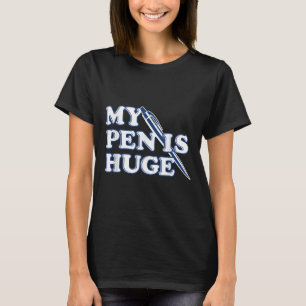 T-shirt Mon Stylo Est Un Humour Sarcastique Offensif Énorm