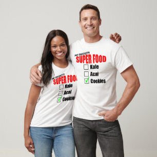 T-shirt Mon superaliment est des cookies