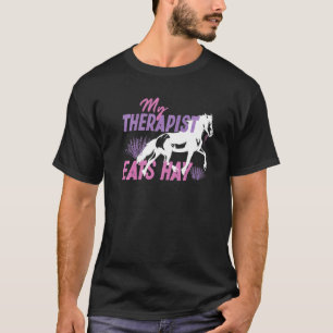T-shirt Mon Thérapeute Mange Du Poil