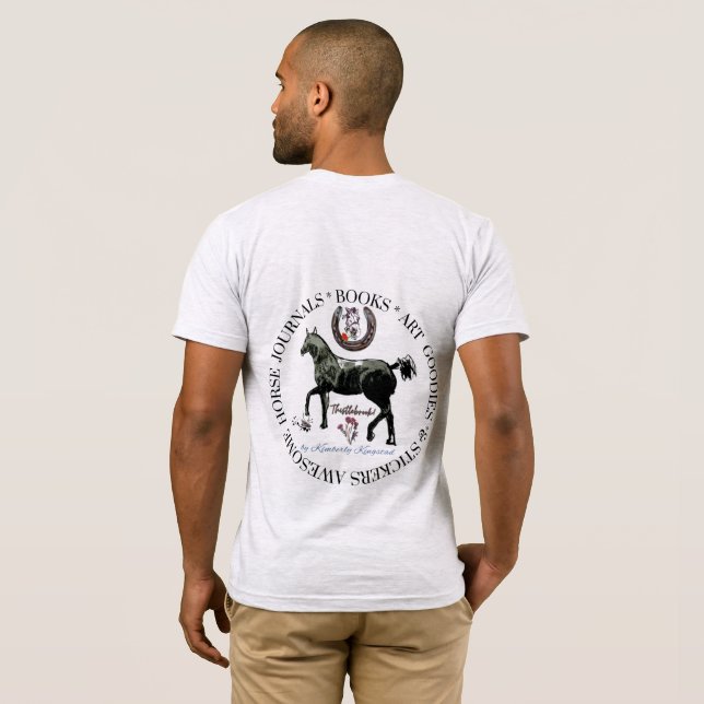 T-shirt mon tube et ma marque (Dos entier)