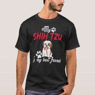 T-shirt Mon tzu de Shih est mes chemises drôles d'amour d
